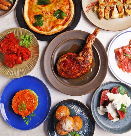 【ランチ】土日祝11:00～OPEN！はちみつの逸品や肉料理など食べ放題56品　お得コース　2480円