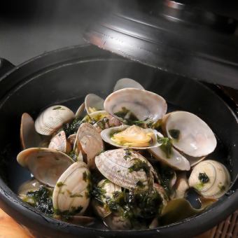 【두근두근】 조개와 푸른 사노리의 술찜