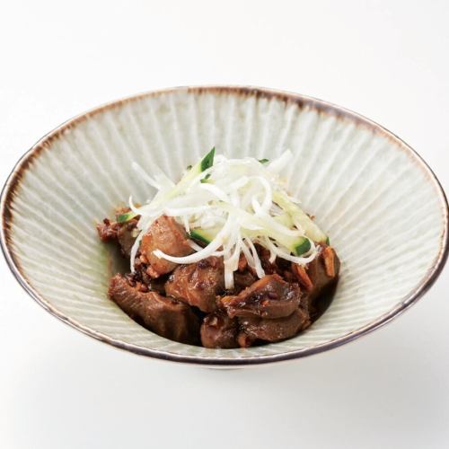 冷製砂肝 自家製ラー油和え
