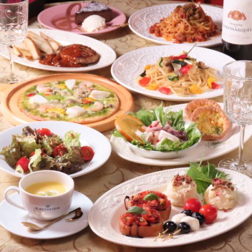 ワインと相性の良い料理が豊富で、贅沢なディナーを演出