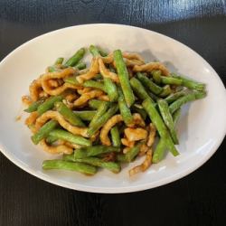 青椒炒牛肉/蠔油蒜苗牛肉