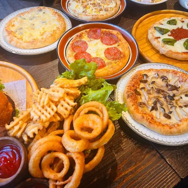 豊富なイタリアン・アメリカン料理！