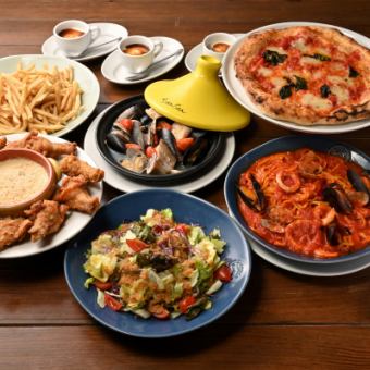今日は豪華に♪大満足の歓送迎会におすすめ【Opulento オプレント】フリードリンク2時間付5000円