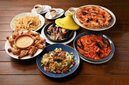 今日は豪華に♪大満足の歓送迎会におすすめ【Opulento オプレント】フリードリンク2時間付5000円