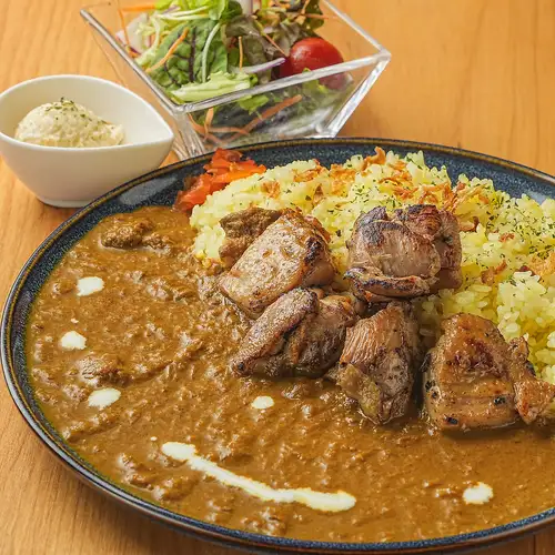 鶏の塩麹焼きカレーライス 小盛