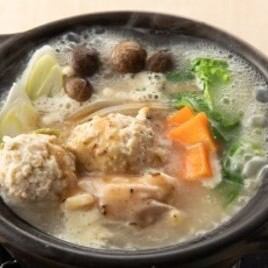 <From 11/19>《Private room guaranteed》【Akatsuki (hot pot) course】 6 dishes, 2 hours all-you-can-drink included 4950 yen ⇒ 4500 yen (tax included)