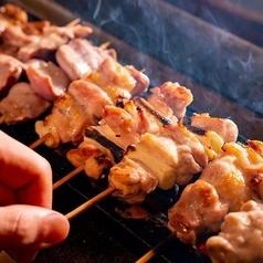 ◆Tongari's signature skewers and creative cuisine course! 2 hours all-you-can-drink included for 4,000 yen + 200 yen for all-you-can-drink with draft beer