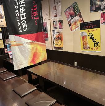 お一人様でも安心のカウンター席。
