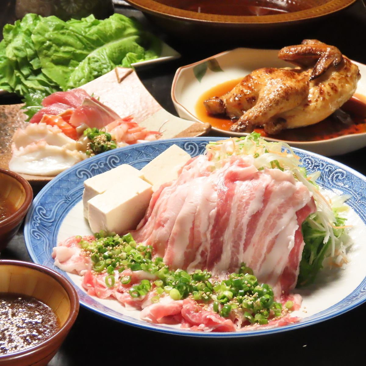 拘りのちゃんこ鍋、もつ鍋はもちろん旭川名物『新子焼き』など逸品料理を多数ご用意!