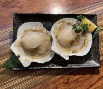 Shelled scallops (2 pieces)