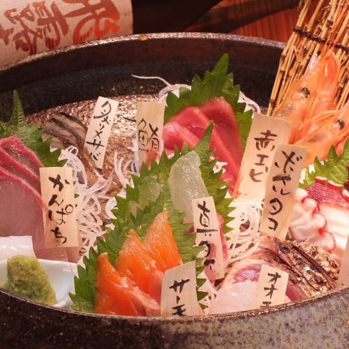 刺身盛り合わせ