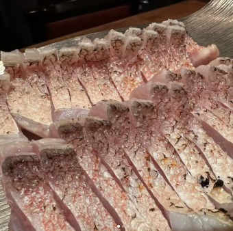 ◇时令开胃菜和今日刺身