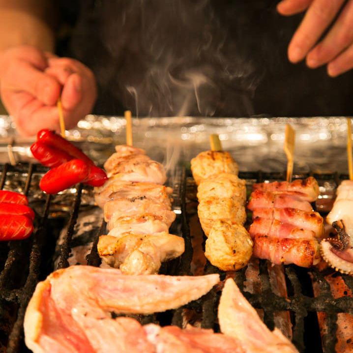 吾作炉端発祥の地！！自慢の炉端焼き料理！