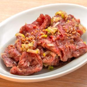 Tokiwa-tei green onion salt skirt steak