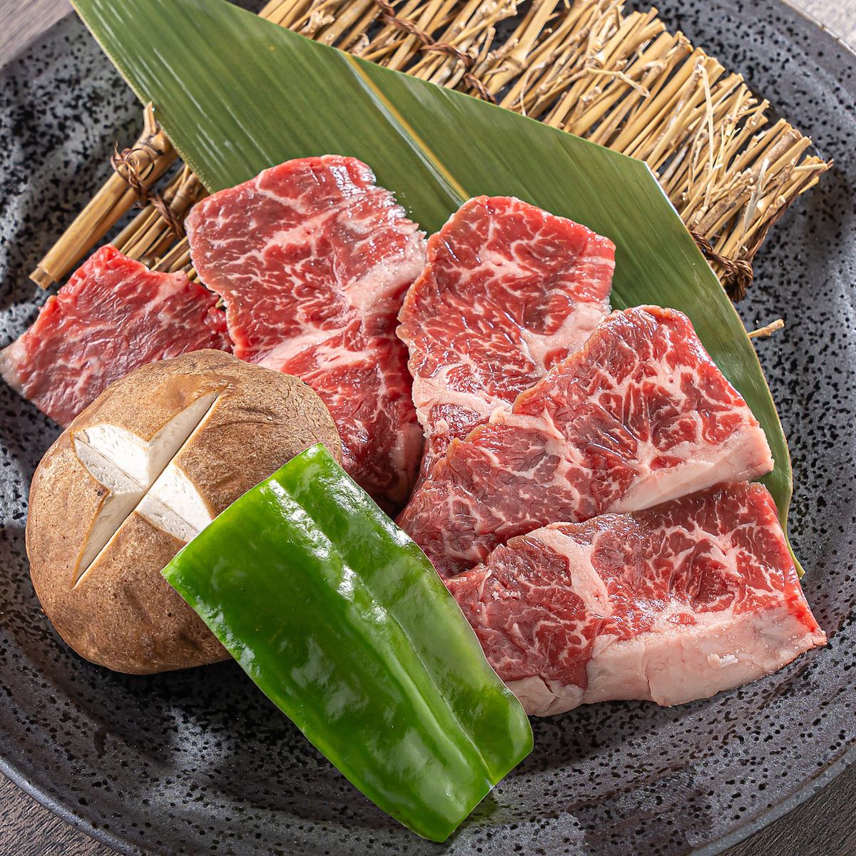 We offer a really delicious high-quality yakiniku lunch at a reasonable price.