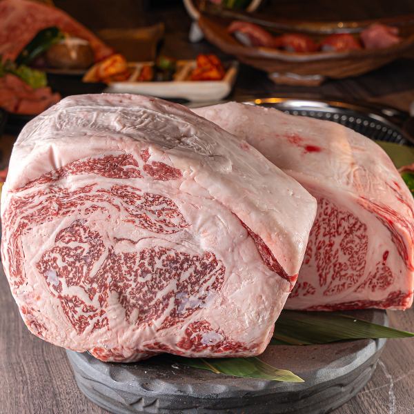 [The best delicious Japanese black beef!] Hand-cut in-store with sincerity High-quality yakiniku