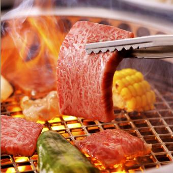 All-you-can-eat Yakiniku ¥2,180 per person (tax included) 75-minute course