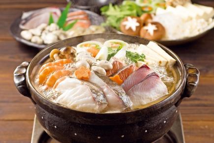 6500엔【부드러운 된장】겨울의 해물 냄비 코스【90분 음료 무제한 포함】◆접대/연회/이자카야/송신년회/냄비