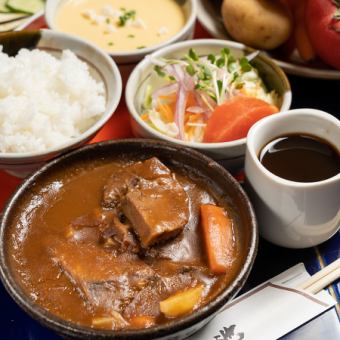 [Popular] Mixed stew set (Demiglace sauce) ◇2,450 yen (tax included)