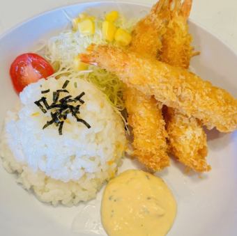 お子様ランチ(エビフライ)