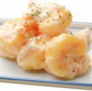 海老マヨネーズ和え