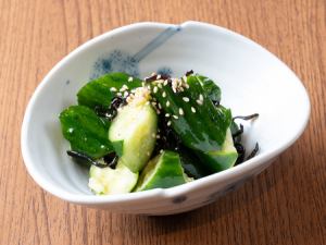 定番　たたききゅうり