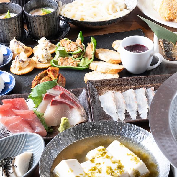 【飲み放題付き】4500円コースで定番料理を楽しみ尽くす！