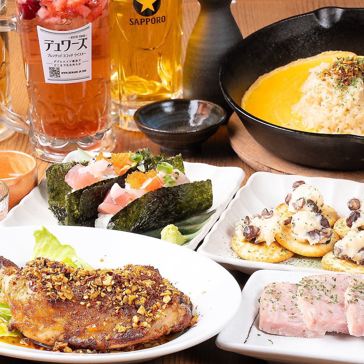 千葉駅からすぐ！広々とした店内で大人数でも大歓迎♪