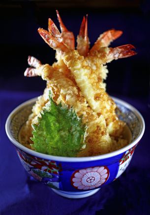 大海老六本天丼