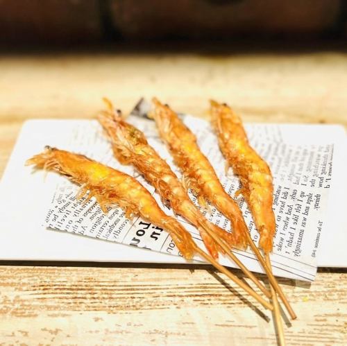 海老の串揚げ
