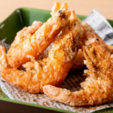 Spicy fried shrimp