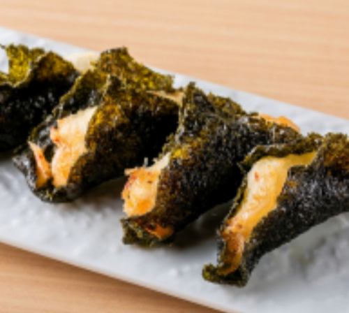 Deep-fried Sakura Shrimp with Seaweed