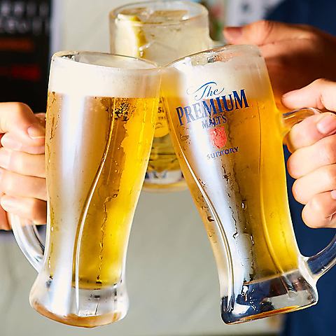 生ビール180円！家飲みより安い！？18時迄はサワー99円