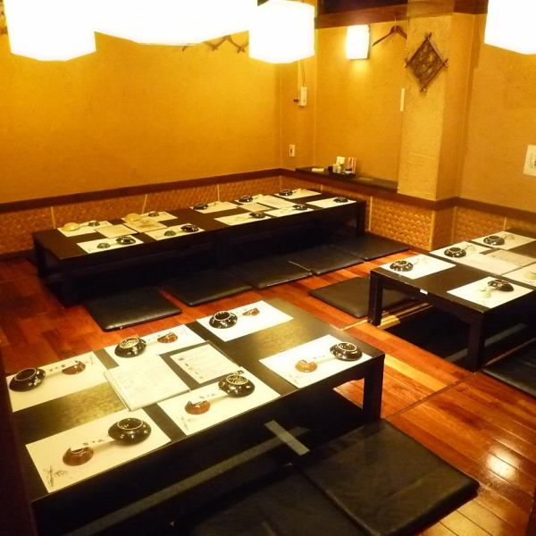 We accept private room banquets and seat reservations for up to 30 people.
