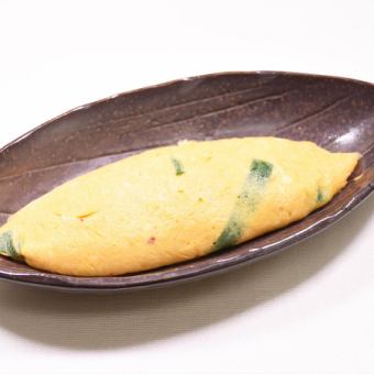 chive ball omelet