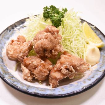Deep-fried young chicken (using herb chicken)