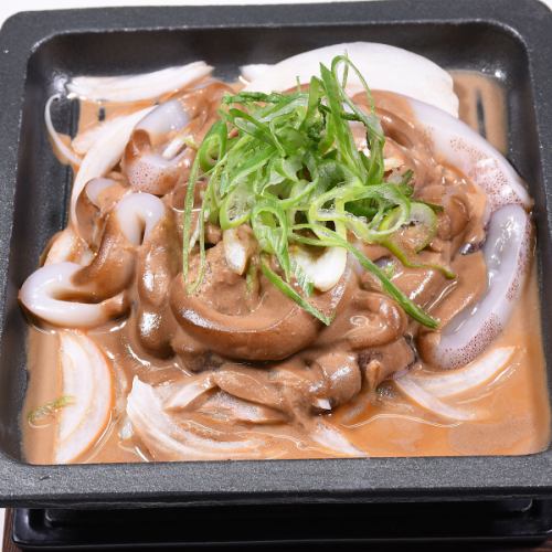 Squid wata teppanyaki