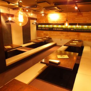 We also have tatami mat seats that are perfect for banquets.Up to 30 people are OK! [Isehara Izakaya All-You-Can-Drink Welcome Party Farewell Party Charter Banquet]