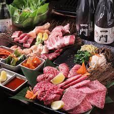 【鶴吉コース】国産和牛盛り・いくら乗せ肉寿司など厳選全13品＋3ｈ飲放付　6,000円→5,000円