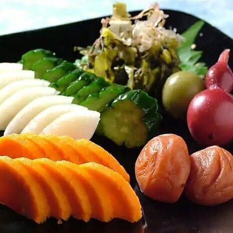 お新香盛り合わせ