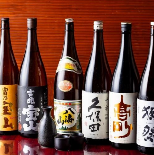 厳選された至極の一杯!全国各地の地酒・日本酒を堪能