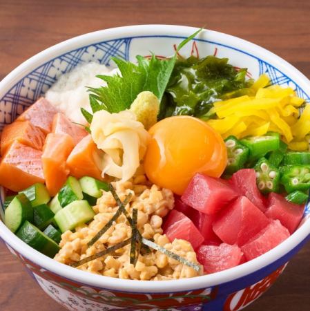 【ランチ限定】鯛丼/海鮮ばくだん丼