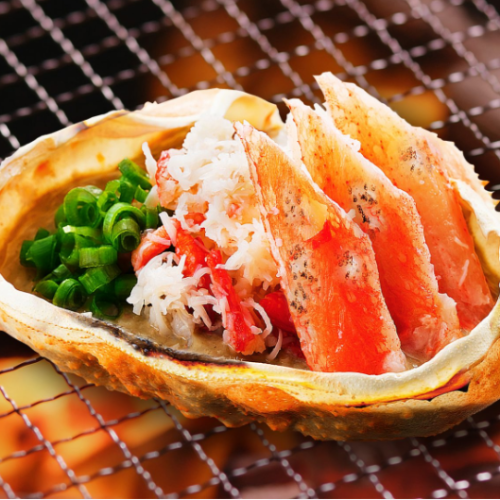 [Dinner only] King crab miso shell grilled