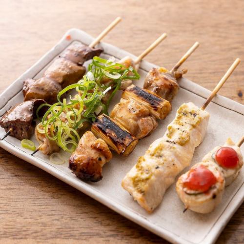 おまかせ5種盛串【味もおまかせ】
