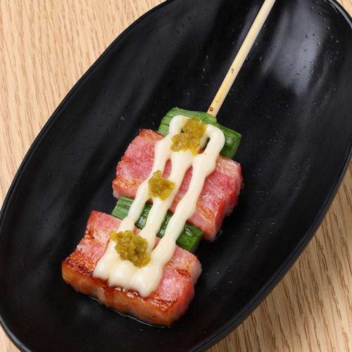 アスパラベーコン【マヨ＋ゆず胡椒】
