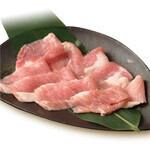 豚トロ梅ダレ焼き