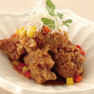 鶏唐油淋鶏ソース