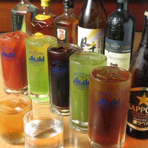 種類豊富なドリンク♪