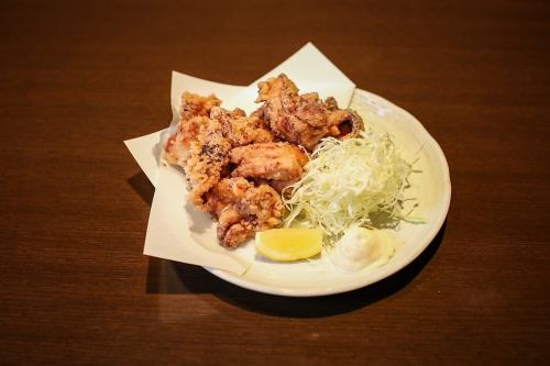 Deep-fried young chicken with salted rice malt
