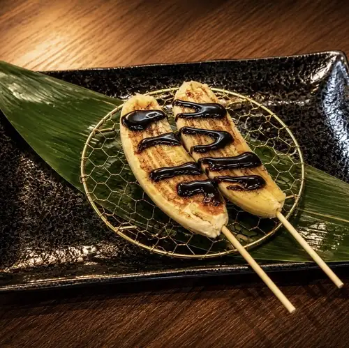 島バナナの串揚げ・チョコソース(2本)